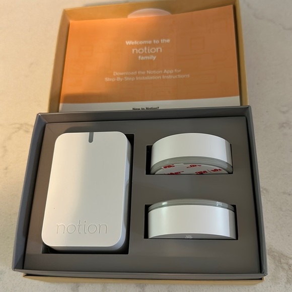 notion Other Notion Generation 3 Smart Technology Monitoring House System Bridge And Sensor